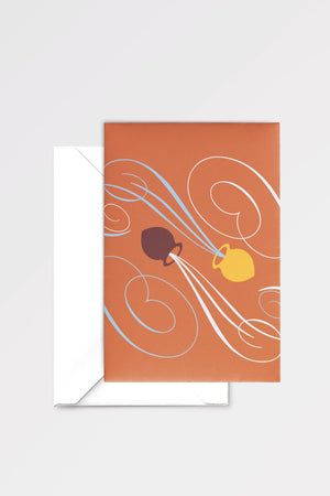 Aeolus: limited edition greeting card designed by Chiara Aliotta