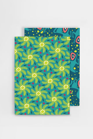 Limited edition notebooks inspired by the enchanting garden of Calypso, the seductive and intriguing Goddess from Odyssey's Homer. Designed by Chiara Aliotta. Available as 1 of 50 notebook sets.